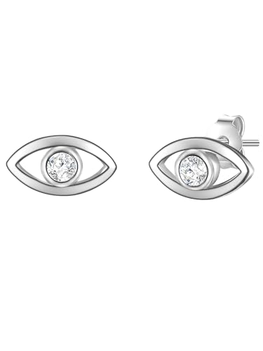 Glanzstücke München Damen Ohrstecker aus 925/- Sterling Silber mit Zirkonia von GLANZSTÜCKE MÜNCHEN