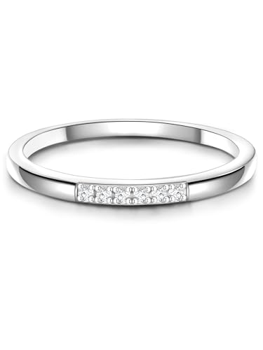 Glanzstücke München Damen Ring aus 925/- Sterling Silber mit Zirkonia von GLANZSTÜCKE MÜNCHEN