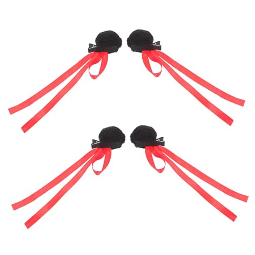 GLEAVI 2 Paar Pompom-haarklammern Mit Multifunktionalem Haarzubehör Für Mädchen Für Mädchen Nicht Rutschfestes Haar Barrettes Zum Styling Niedlicher Haardekorationen Für Partys von GLEAVI