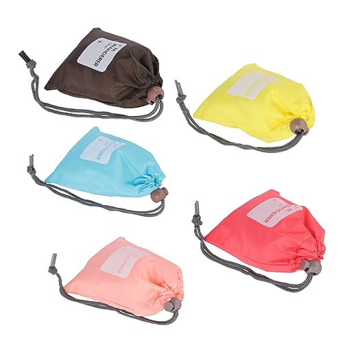 GLEAVI 5St Reise-Aufbewahrungstasche Schmuckbeutel mit Kordelzug Reiserucksäcke für Männer Reisetaschen Kosmetiktasche Seesäcke für unterwegs Seesack für Männer kleine Reisetasche von GLEAVI