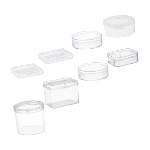 GLEAVI 8stücke Aufbewahrungsbox Material Kosmetik-werkzeugbehälter Schwamm-makeup-halter Make-up-schwamm-organizer Praktische Lagerung Für Puder-puff von GLEAVI