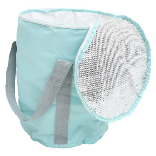 GLEAVI Faltbares Fußbad für Erwachsene und Junge Mädchen Tragbare Fußwanne zum Einweichen der Füße aus Peva mit Griff für Camping Reisen Angeln und Outdoor-aktivitäten von GLEAVI