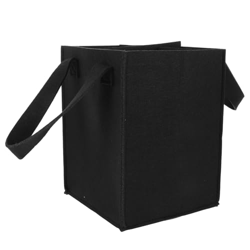 GLEAVI Filztasche Für Weinflaschen Geschenktüte Mit Fächern Weinflaschentasche Aus Filz Tragbare Weinbeutel Weinflaschen-aufbewahrungshalter von GLEAVI