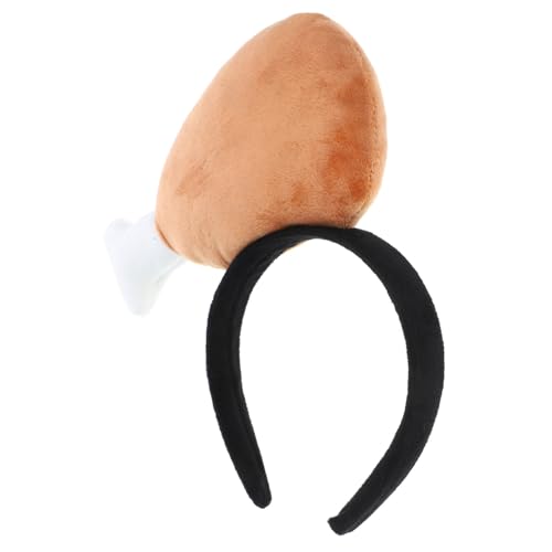 GLEAVI Hühnchenbein Haarband Lustiges Kostüm Haaraccessoire für Partys Einzigartiges Cosplay Headband für Mädchen für Fotos und Tägliches Tragen von GLEAVI