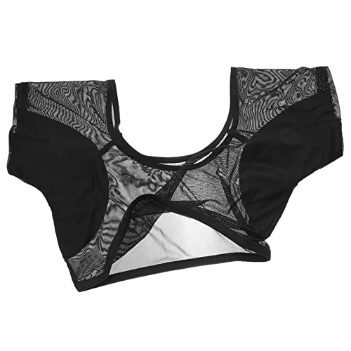 GLEAVI Mesh-Sweatshirt sport weste damen tankini sportlich damen Achselschweißschutz Achselpads schwitzen Dessous für Männer Schweiß steht Männern Achsel schweißfeste Weste abnehmen Mann von GLEAVI