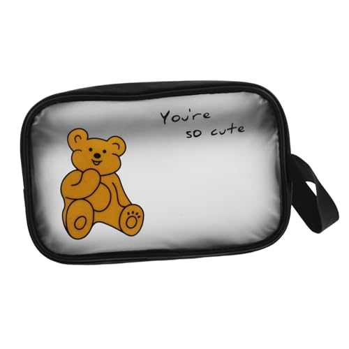 GLEAVI Transparenter Reise-kulturbeutel Aufbewahrungstasche Für Kosmetik Autositz-Organizer Mit Fächern Und Langlebig Für Damen Und Herren von GLEAVI