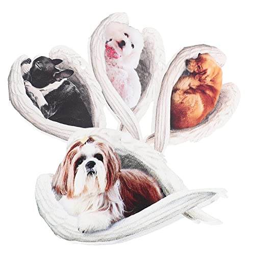 GLEAVI Schlüsselanhänger Hundemuster 4 Stücke Dekorative Hundeanhänger Schlüsselanhänger mit Welpenmotiv Hängeaccessoires für Taschen und Rucksäcke Süße Hundehänger GLEAVI Schlüsselanhänger Hundemuster 4 Stücke Dekorative Hundeanhänger Schlüsselanhänger mit Welpenmotiv Hängeaccessoires für Taschen und Rucksäcke Süße Hundehänger von GLEAVI