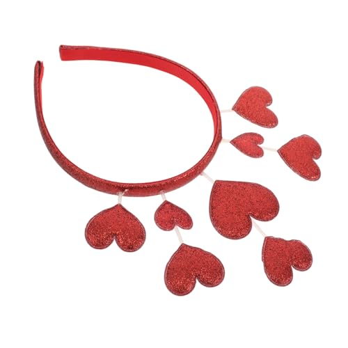 GLEAVI liebe Stirnband herz stirnband valentinstag Accessoires zum Valentinstag Valentinstag-Stirnbänder für Frauen valentinstag zubehör Valentinstag Kopfschmuck Plastik rot GLEAVI liebe Stirnband herz stirnband valentinstag Accessoires zum Valentinstag Valentinstag-Stirnbänder für Frauen valentinstag zubehör Valentinstag Kopfschmuck Plastik rot von GLEAVI