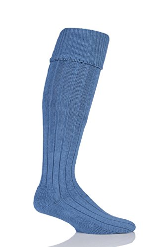 Glenmuir Herren 1 Paar Birkdale Baumwolle Gepolsterte Kniehohe Golf Socken Cornflower 12-14 Glenmuir Herren 1 Paar Birkdale Baumwolle Gepolsterte Kniehohe Golf Socken Cornflower 12-14 von GLENMUIR