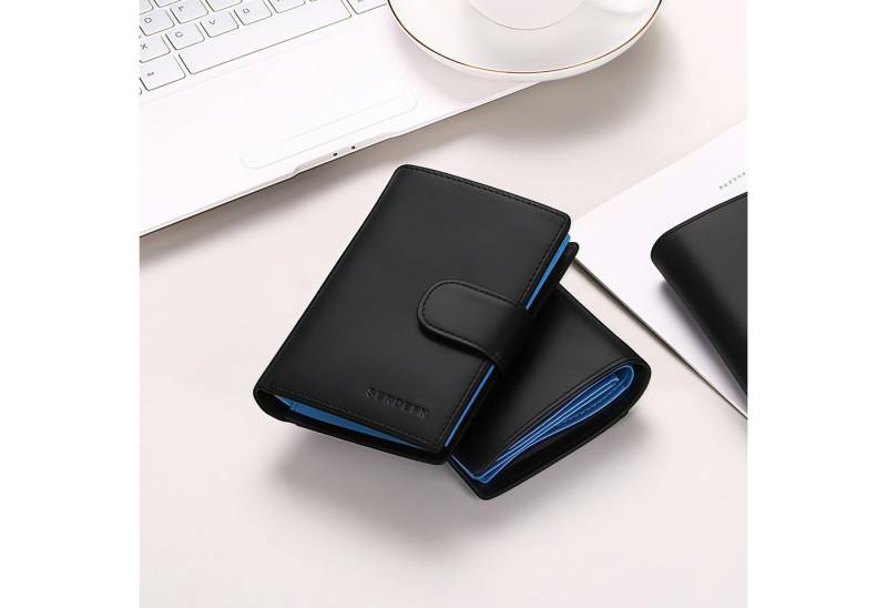 GLIESE Geldbörse Herren Echt-Leder Geldbeutel RFID Portemonnaie mit Münzfach Vintage von GLIESE