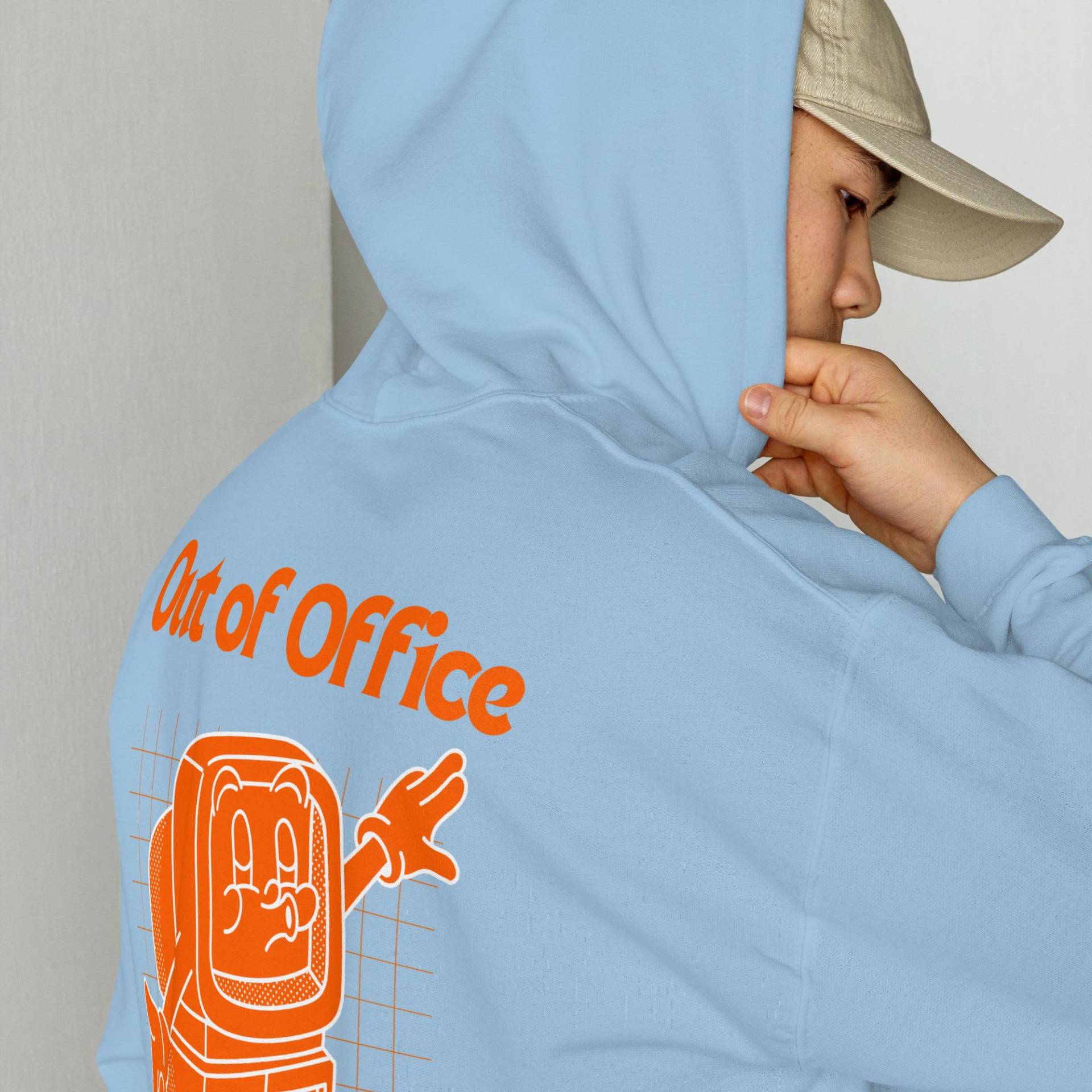 Kapuzenpullover Out Of Office Kapuzenpullover Out Of Office von GLIMLYSTUDIO