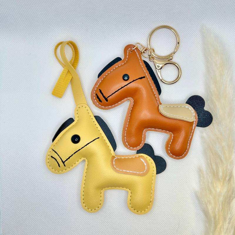 Pony Schlüsselanhänger Braun. Süßer Tieranhänger Für Taschen & Schlüssel. Sommer Geschenk Keychain [Glindlichbyanni] von GLINDLICHbyAnni