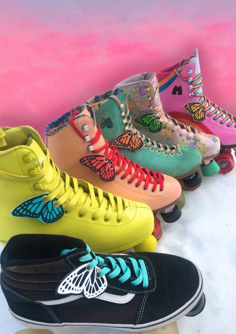 Rollschuhflügel | Paar Skate-Zubehör von GLITZDGear