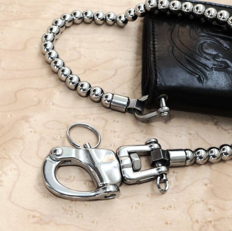 Jeans Hosenkette Edelstahl | Alternative Schmuck Herren Biker Wallet Chain Leder Geldbeutel Kette Gothic Schlüsselkette Grunge Style von GLJewelryArtist