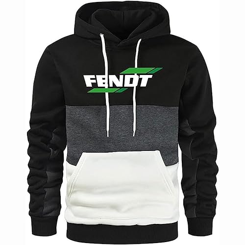 GLLUSA Herren Casual Pullover für Fendt Druck Farbblock Kapuzenpullover Leichtes Sweatshirt Patchwork für Erwachsene Kapuzenpulli Fleece Kordelzug Kapuzenpullover Sport-Pullover mit Taschen-4||3XL GLLUSA Herren Casual Pullover für Fendt Druck Farbblock Kapuzenpullover Leichtes Sweatshirt Patchwork für Erwachsene Kapuzenpulli Fleece Kordelzug Kapuzenpullover Sport-Pullover mit Taschen-4||3XL von GLLUSA
