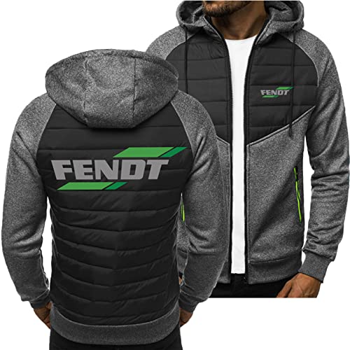 GLLUSA Herren Kapuzenpullover für Fendt Druck Pullover Color Block Sweatshirts mit Kapuze Langärmelig mit Reißverschluss Kapuzenmäntel Leichter Kordelzug Casual Pullover Strickjacke Tops-1||2XL GLLUSA Herren Kapuzenpullover für Fendt Druck Pullover Color Block Sweatshirts mit Kapuze Langärmelig mit Reißverschluss Kapuzenmäntel Leichter Kordelzug Casual Pullover Strickjacke Tops-1||2XL von GLLUSA