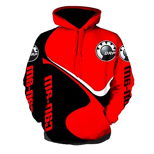 GLLUSA Herren-Pullover Kapuzenpullover Sportkleidung Für Can-am 3D-Druck Sweatshirts Langärmelig Oberbekleidung Oberteile Kapuzenpullover Gemütliche Sportstyle-D||4XL von GLLUSA