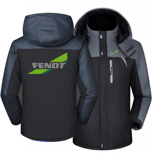 GLLUSA Herren Winter Wasserdichte Jacke Für Fendt Print Windbreaker Mäntel Klettern Skifahren Jacke Fleece Warme Patchwork-Oberbekleidung Sportmantel Mit Kapuze Mit Taschen-Black||3XL GLLUSA Herren Winter Wasserdichte Jacke Für Fendt Print Windbreaker Mäntel Klettern Skifahren Jacke Fleece Warme Patchwork-Oberbekleidung Sportmantel Mit Kapuze Mit Taschen-Black||3XL von GLLUSA