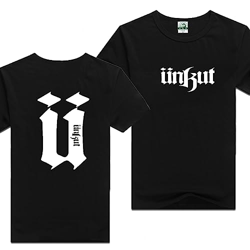 Herren Kurzarm T-Shirt-Unterwäsche Für Unkut Atmungsaktive Trainings T-Shirts Einfarbiges T-Shirt Mit Rundhalsausschnitt Bequeme Halbärmelige Poloshirts- Black||M von GLLUSA