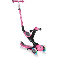 GLOBBER GO-UP DELUXE LIGHTS pink, mit Leuchtrollen von GLOBBER