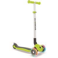 Globber Scooter Primo Foldable mit Leuchtrollen, grün von GLOBBER