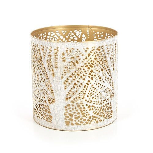 GLOBO Fair Trade Windlicht MÄRCHENWALD, Eisenblech von GLOBO Fair Trade