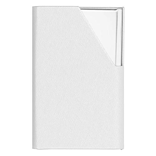 GLOGLOW Schlankes und Robustes Visitenkartenetui. Modischer Namenskartenhalter für Geschäftsleute (007# Stahldrahtmuster) von GLOGLOW