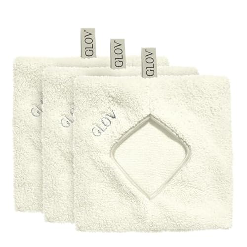 GLOV Set von 3 Mikrofaser Make-Up Entferner Tücher Handschuhe Hypoallergen Gesichtsreinigungstuch Waschlappen Gesicht nur mit Wasser Abschminktuch Wiederverwendbar Waschbar GLOV Set von 3 Mikrofaser Make-Up Entferner Tücher Handschuhe Hypoallergen Gesichtsreinigungstuch Waschlappen Gesicht nur mit Wasser Abschminktuch Wiederverwendbar Waschbar von GLOV