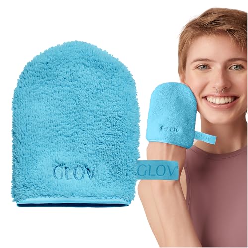 Glov Waschbare Abschminktücher Mikrofaser Augenmakeup Entferner Waterproof Make up Entferner für Sanfte Reinigung Ideal für Empfindliche Haut Nachhaltig und Wiederverwendbar von GLOV