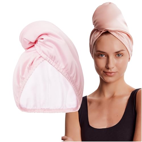 Glov Mikrofaser Haarturban Schnelltrocknend für Lange Haare Locken Handtuch Trockentuch Mikrofaser Haarhandtuch Damen Elegantes Design Ideal für Curly Girl Methode von GLOV