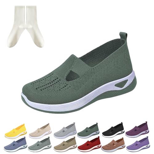 GLSAYZU Annelie Schuhe, Podoback Annelie Der Sommerschuh, Diabetiker Weit Orthopädische Mesh Schuhe Damen, Leichtigkeit Bequem (F, Erwachsene, 39, Numerisch, EU Schuhgrößensystem, Breit) von GLSAYZU