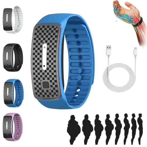 GLSAYZU Ultraschall Armband Damen,JOSFIT Ultraschallarmbänd, Ultraschall-Körperform-Armband, Magnetarmband für alle Männer und Frauen (1PC-B) von GLSAYZU