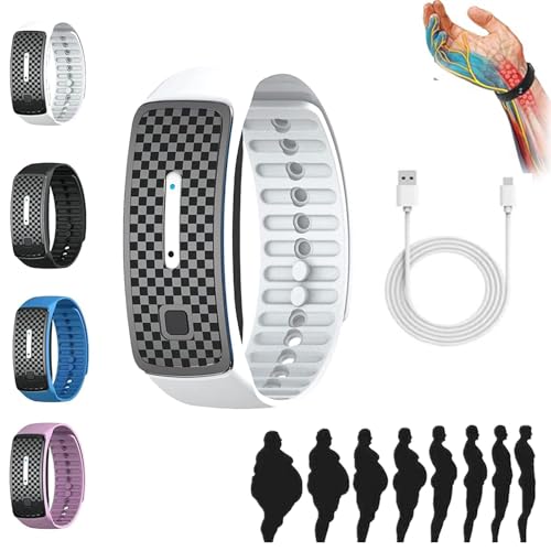 GLSAYZU Ultraschall Armband Damen,JOSFIT Ultraschallarmbänd, Ultraschall-Körperform-Armband, Magnetarmband für alle Männer und Frauen (1PC-D) von GLSAYZU
