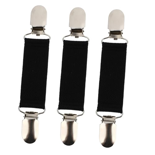 GLSTOY 1 Satz Vintage Set Pullover Clips für Damen Kreative Alloy Kragen Clips Schwarz Stilvolle Kleidungsverschlüsse für Strickjacken Pullover und Schals Einfach zu Tragen Kombinieren von GLSTOY