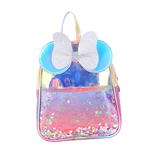 GLSTOY 1 Stück Kindergarten Kinder Tasche Pailletten Bowknot Kinder Rucksack (sortierte Farbe) von GLSTOY