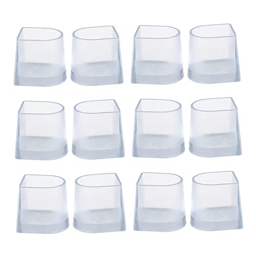 GLSTOY 12stücke Anti-rutsch High Heel Schutzpolster Transparente Fersenschoner Für Damen Hochwertige Fersenschutz-überzüge Zur Vermeidung Von Stürzen Und Geräuschen Beim Gehen von GLSTOY