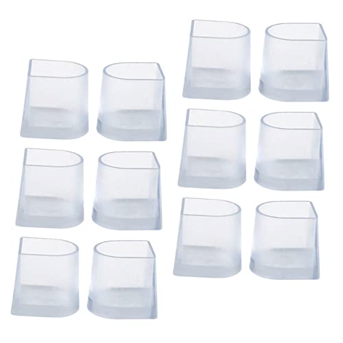 GLSTOY 12stücke Antirutsch High Heel Pads Transparente Fersenschoner Für Elegantes Tanzen Und Alltagsschutz Hochwertige Und Langlebige Schuheinsatzabdeckung Für Damen Für Hochzeiten von GLSTOY