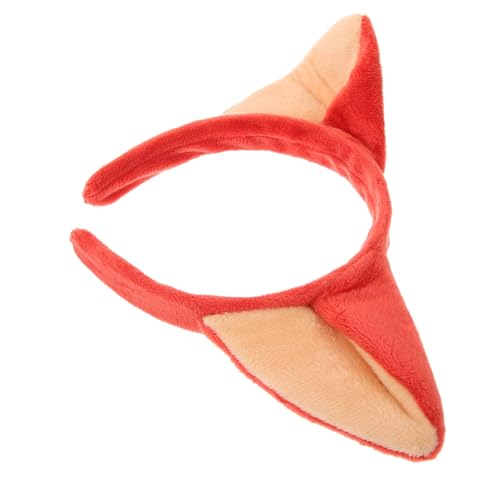 GLSTOY 1Pc Tier Headwear Haar Hoop Entzückende Haar Band Kopfschmuck Katze Ohren Haar Band Rot von GLSTOY