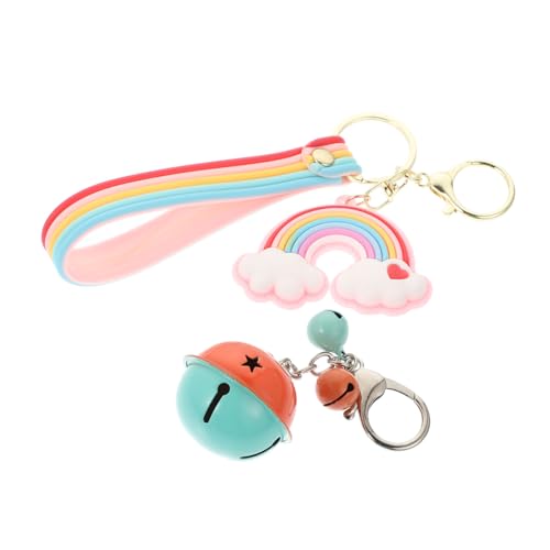 GLSTOY 1pc Einzigartige Silikon Auto Schlüssel Dekorative Schultasche Kette Tasche Einsätze Zubehör Schlüsselanhänger Niedlich von GLSTOY