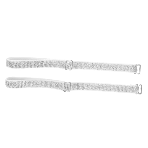 GLSTOY 2 Stück Elastische Verstellbare High Heel Fersenriemen aus Strapazierfähigem Material Transparentes Sicheren Halt bei Pumps und Absätzen für Damen bei Alltag und Festen von GLSTOY