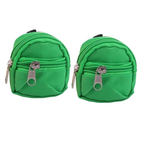 GLSTOY Mini-Rucksack-münztaschen-anhänger Reißverschluss-geldbörse-schlüsselanhänger 2er-Set-kleingeldbörsen Deko-mini-handtaschen Münzbeutel-schlüsselanhänger GLSTOY Mini-Rucksack-münztaschen-anhänger Reißverschluss-geldbörse-schlüsselanhänger 2er-Set-kleingeldbörsen Deko-mini-handtaschen Münzbeutel-schlüsselanhänger von GLSTOY