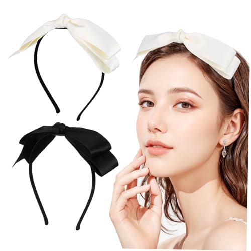 GLSTOY 2stücke Haarband Mit Schleifen Für Mädchen Vielseitig Einsetzbares Party-haaraccessoire Bequem Und Einfach Zu Tragen Perfektes Styling Für Verschiedene Anlässe GLSTOY 2stücke Haarband Mit Schleifen Für Mädchen Vielseitig Einsetzbares Party-haaraccessoire Bequem Und Einfach Zu Tragen Perfektes Styling Für Verschiedene Anlässe von GLSTOY