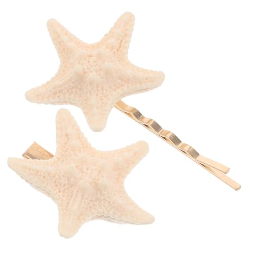 GLSTOY 2er Satz Stern-haarspangen Meerjungfrau-clips Alligator-haarspangen Für Damen Kopfbedeckungen Styling-tools Haar-accessoires von GLSTOY