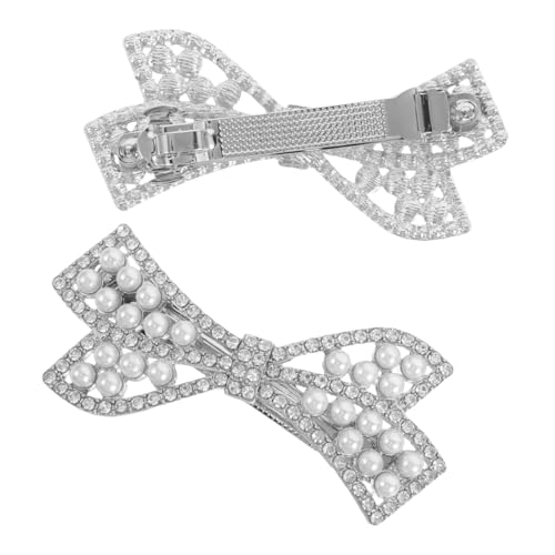 GLSTOY 2 Stück Strass Haarspangen Unregelmäßige Haarklammern für Frauen Funkelnder Haarschmuck für Hochzeiten Partys und Alltag Vielseitige Haaraccessoires für Jede Frisur von GLSTOY