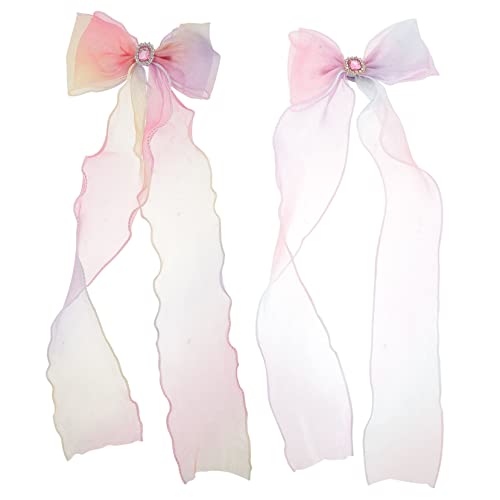 GLSTOY 2 Stücke Haar Bögen Clips Baby Haar Zubehör Für Mädchen Band Haar Bogen Clip Bowknot Clip Haar Zubehör Mädchen von GLSTOY