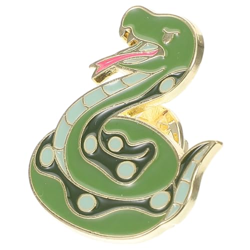GLSTOY 2025 Chinesische Tierkreisbrosche Jahr Der Schlange Ornamente Tierkreis Schlangennadel Dekorative Anstecknadeln Schlangenbrosche Jahr Der Schlangendekorationen Schlangenjahr Dekor von GLSTOY