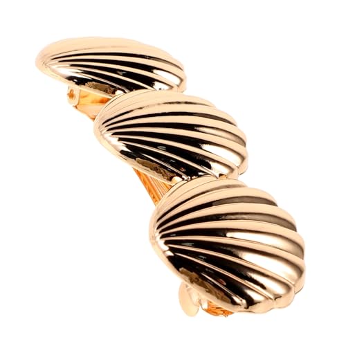 GLSTOY 2stücke Muschel-haarschmuck Haarspange Glitzer Muschel-haarspangen Für Damen Strand-accessoire Sommer-frisur Stilvolle Haarklammer Dekorative - Süße - -haarspangen Kawaii Clip von GLSTOY