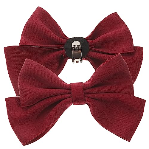 GLSTOY Hochzeitsschuhe Mit Schleife Schnalle Schuhclips Mit Schleife Für Damen Stilvoll Für Flache Schuhe Mit Hohen Absätzen von GLSTOY
