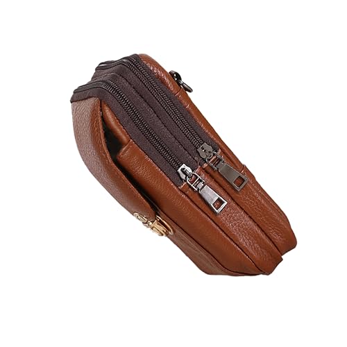 GLSTOY Outdoor Herren Hüfttasche Sporttasche Reisen Multifunktional Handyhalter Gürteltasche Vintage Stil Männer Lagerung Tasche von GLSTOY