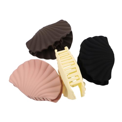 GLSTOY 4 Stück Muschel-haarspangen Für Frauen Und Mädchen Meerjungfrau-haarnadel-zubehör Muschel-clip Haarspangen Elegantes Muschel-haarnadel-styling von GLSTOY